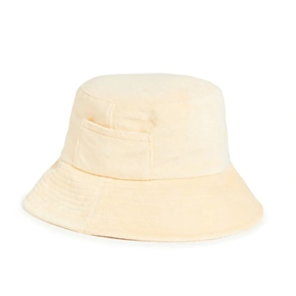 Lack Of Color Terry Cloth Wave Bucket Hat